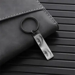 Personalized Human Eye keychain,I see You Acrylic keyring,Eyes Photo Custom Gift,Custom Keychain for Him,Eyes Jewelry Gift,Gifts for Boyfriend,Babe