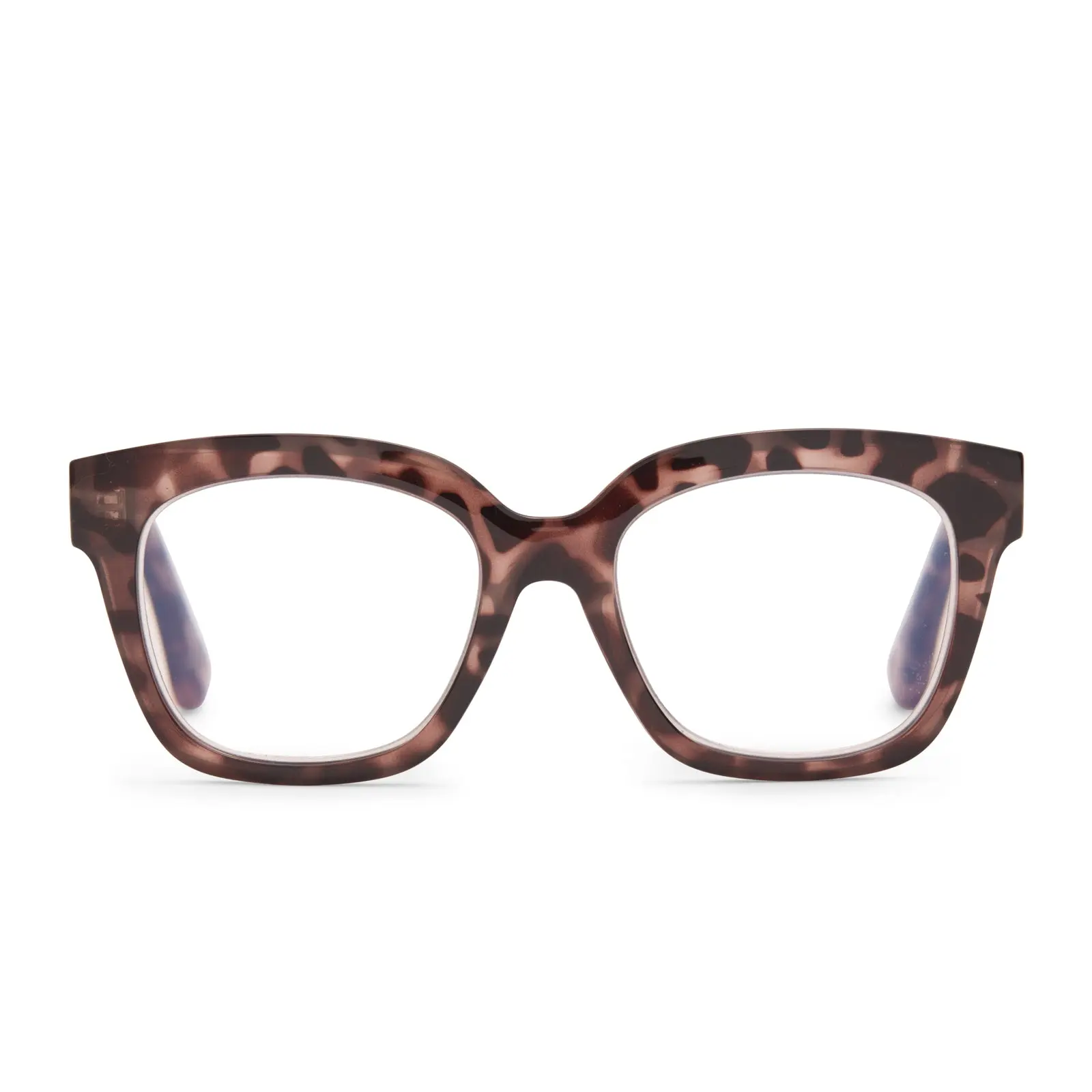 DIFF Ava Beige Tortoise Blue Light Readers - Lightweight Chunky Style Frame DIFF Ava Beige Tortoise Blue Light Readers - Lightweight Chunky Style Frame