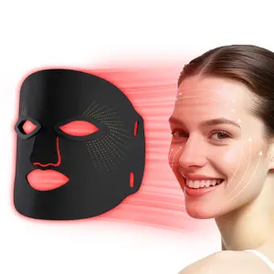 Red Light Therapy Infrared Mask, LED Facial Mask for Wrinkle Remove and Anti Aging