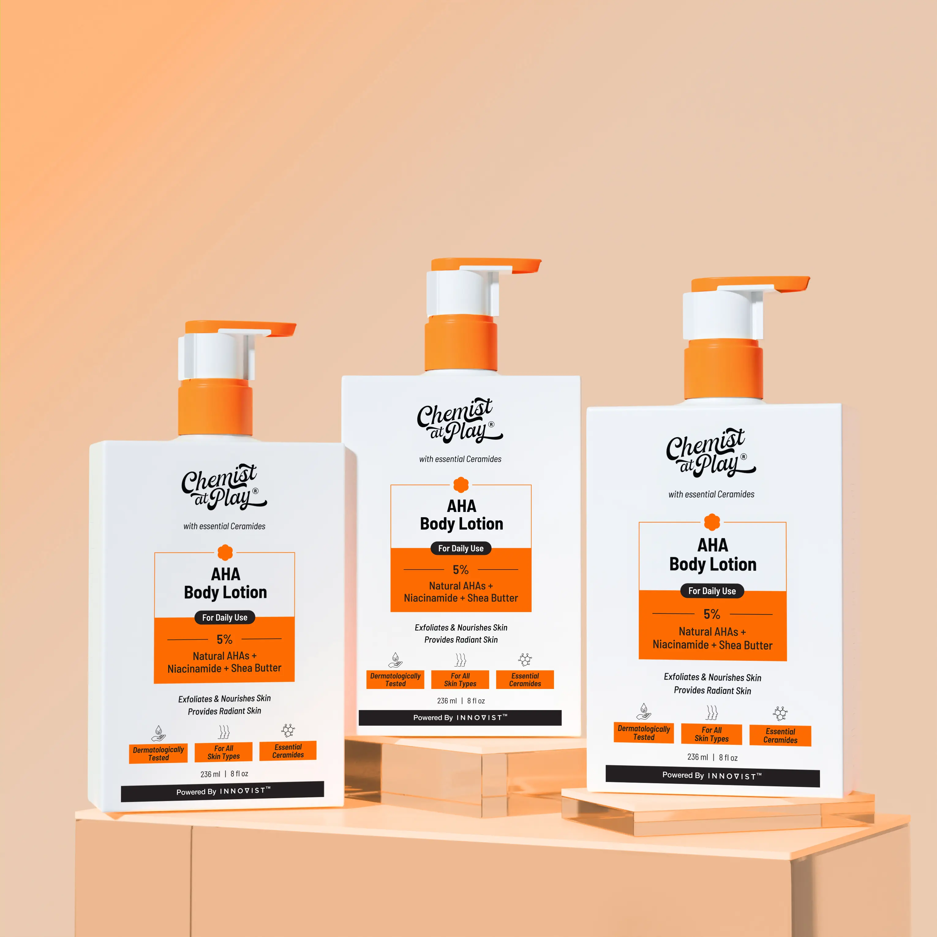 AHA Body Lotion-Pack of 3