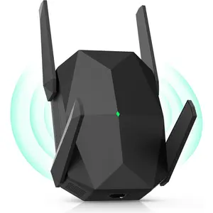 2026 AX3000 WiFi 6 Extender Signal Booster, Multi-Link Connectivity Internet Extender WiFi Booster for , Dual Band Long Range WiFi Repeater, Up to 19000 Sq. Ft., Easy Setup, (M-A25-Black)