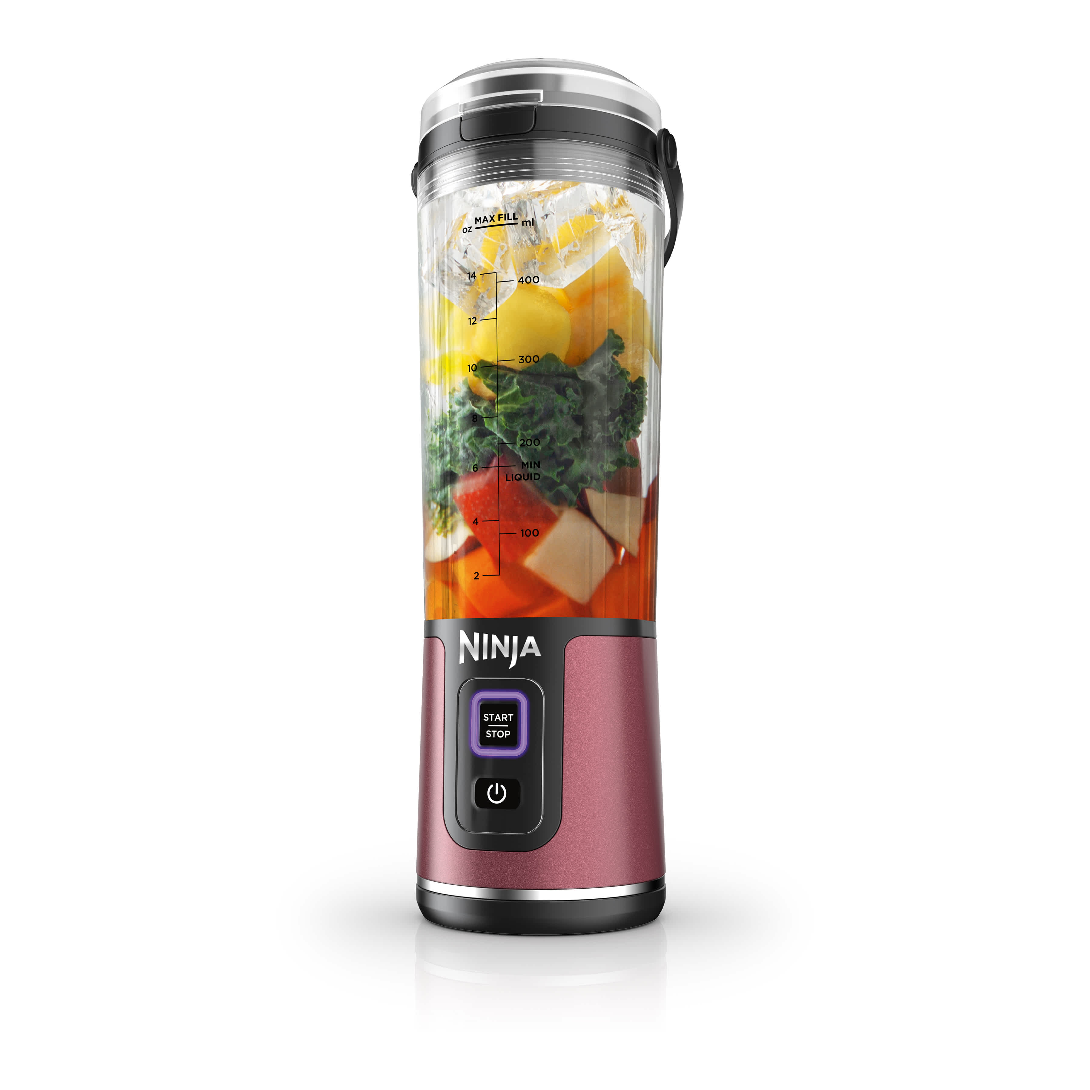 Ninja Blast Portable Blender Metallic Cherry Tarte - BC151