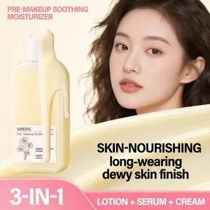 Pre-Makeup Soothing Moisturizer with Hyaluronic Acid, Glycerin & Centella Asiatica, 160ML Lightweight Texture, Korean Cosmetics