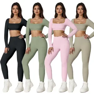 Women's Sexy Knit Jumpsuit, Basic Comfort Long Sleeve Solid Color Overall,Tight Fit for Autumn Winter, Skinny Adult Womenswear Minimalist Slim Black