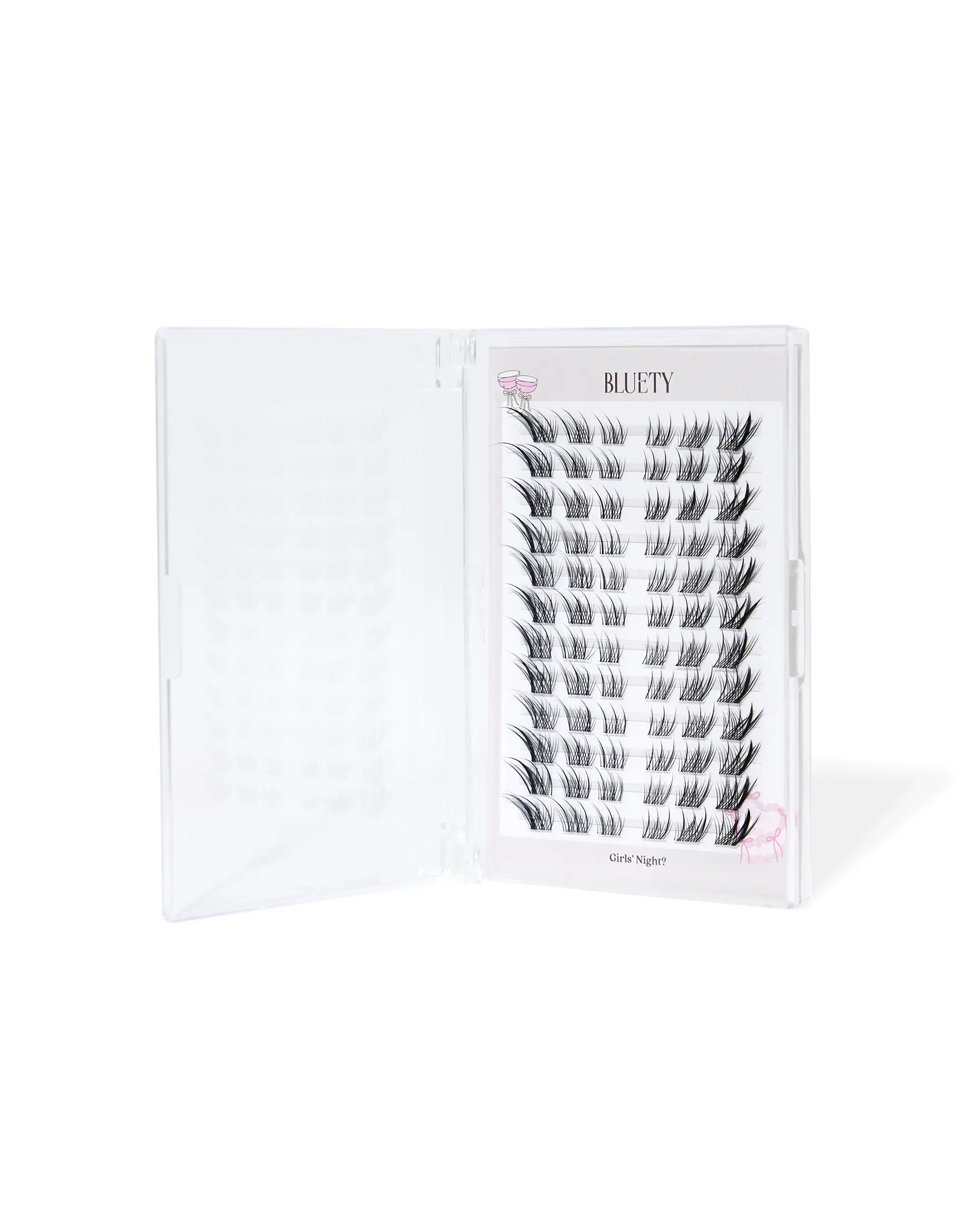 Girls' Night Lash  | 13mm Spikey Lash, Cat Eye Lash, Invisible Band, Vegan, Cruelty Free, Reusable