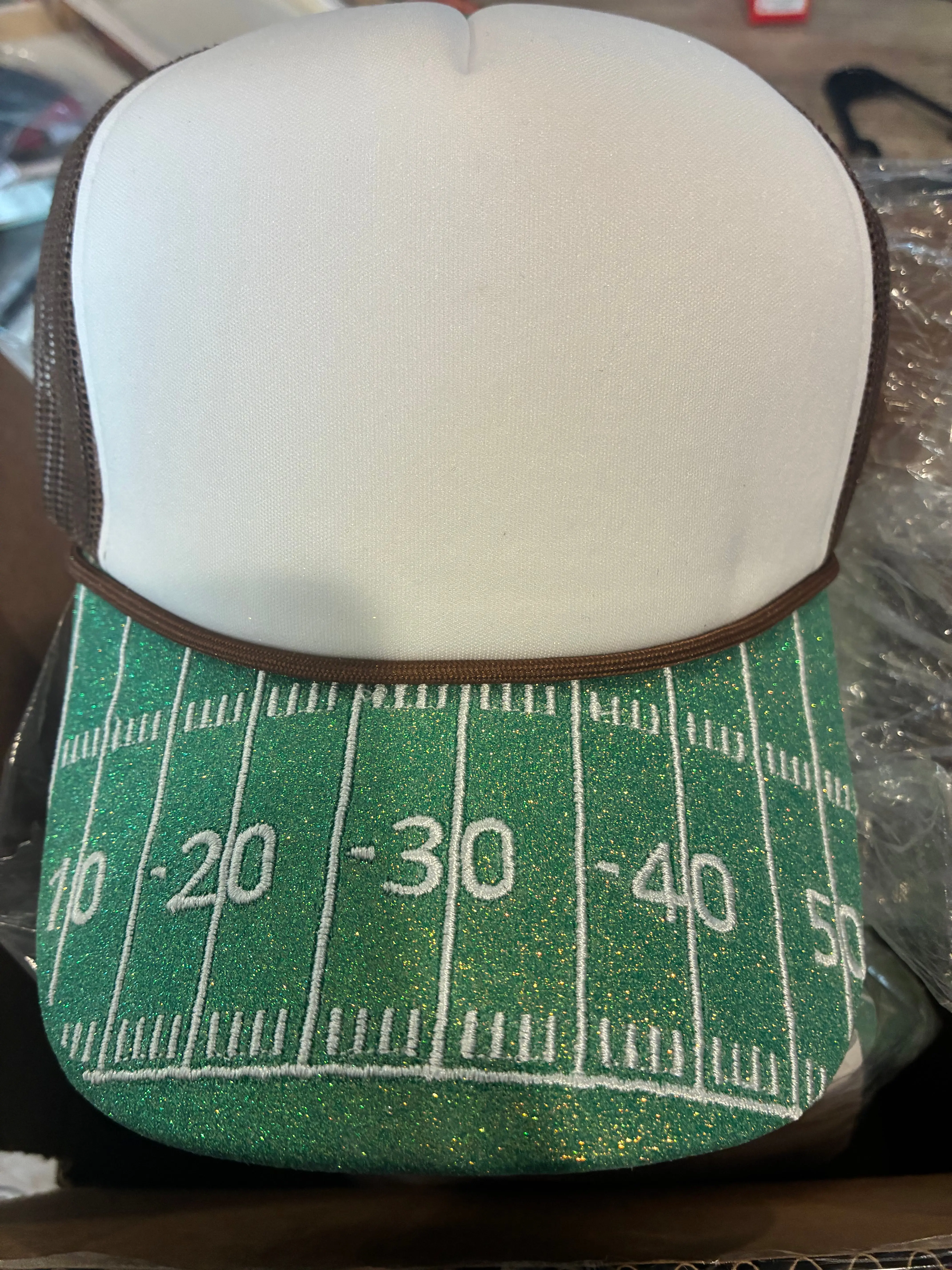 Sparkle Bill Football Hat
