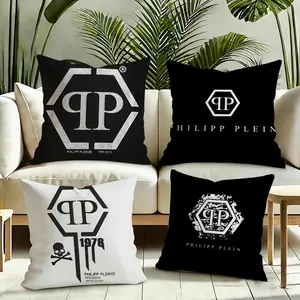 P-Philipp brand -P-PleinS Cushion Cover Plush Reversible Pillow Cover: Perfect for Car Rides, Sofa Lounging, Bedroom Relaxation & More A Thoughtful Gift for Loved Ones!