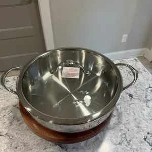 Cacerola de 5QT acero inoxidable