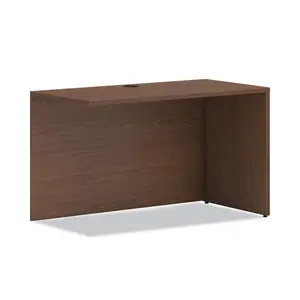 Essendant  48 x 24 x 29 in. Mod Return Shell, Sepia Walnut