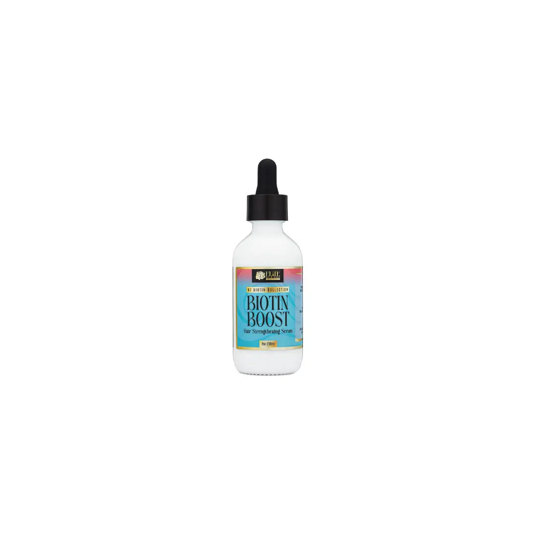 Biotin Boost Hair Strengthening Serum Infused with Biotin, Ylang-Ylang & Aloe Juice – Hair Growth, Anti Hair Fall & Strong Healthy Hair (Elite Hair Care USA)
