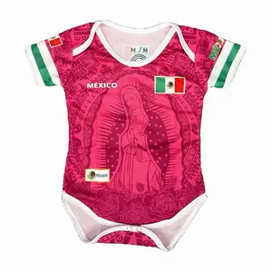 Mexico Soccer Virgencita Hot Pink Unisex Jersey