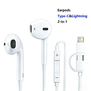 S07max USB C Headphones for iPhone 17/16/15-5 Pro Max, Wired with Mic & Remote Control, Clear Call Quality, Compatible with iPad Pro, Galaxy S25/s24/s23 Ultra, Pixel 9/8/7, Wired Headset, Earbuds