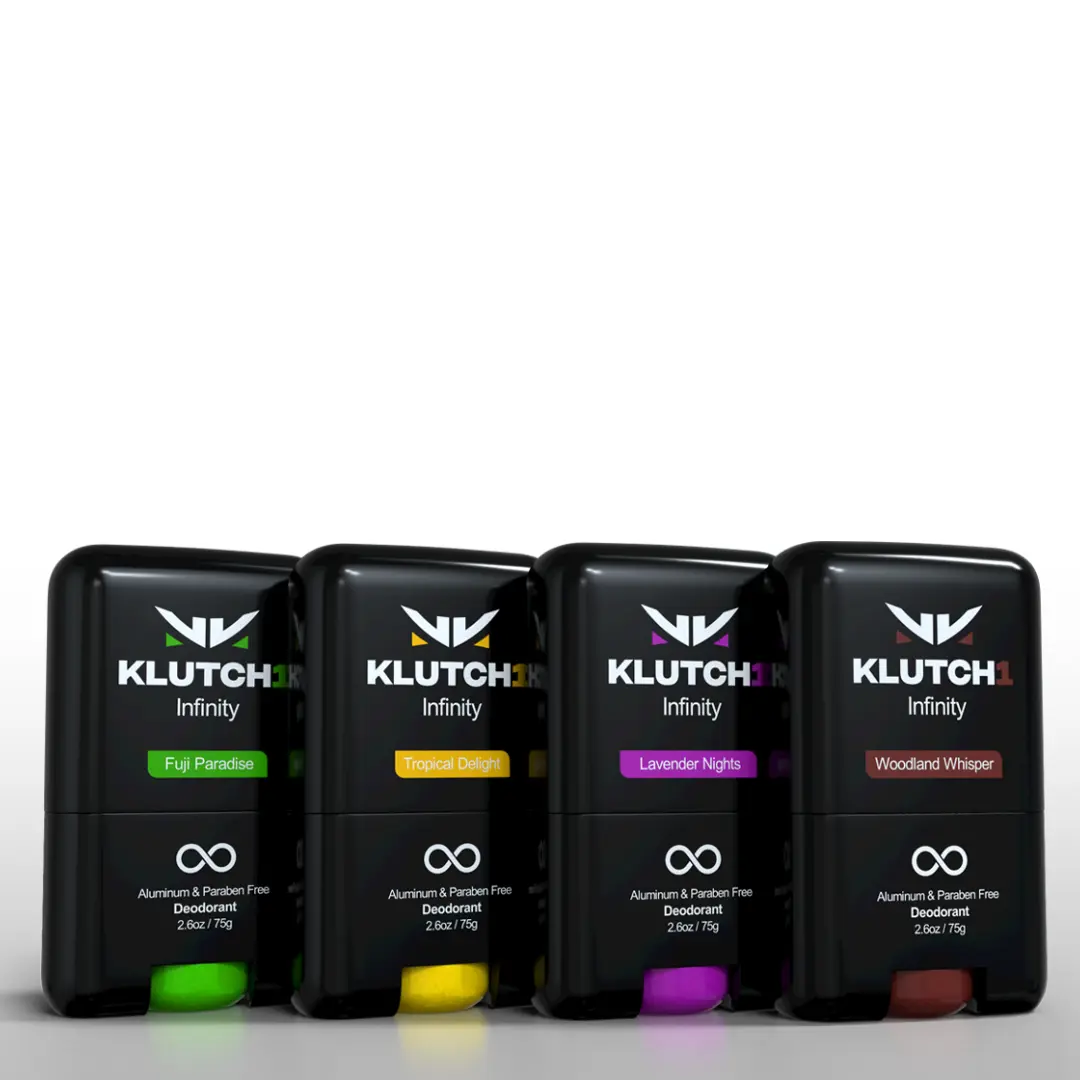 Klutch1 | Refillable Natural Deodorant for Men & Women, Enriched with Organic Sugarcane Enzymes for Effective Odor Control, Aluminum & Baking Soda Free |