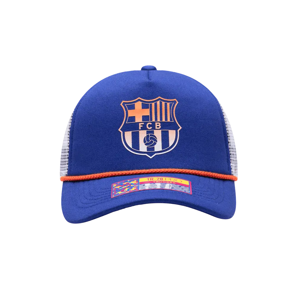 Barcelona Serve Trucker Hat – 90s Surf-Inspired Streetwear