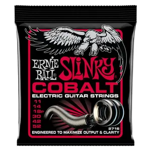 Burly Slinky Cobalt Electric Guitar strings 11-52