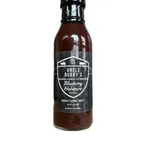 Uncle Bubby’s Blueberry Habanero BBQ Sauce 12 oz.