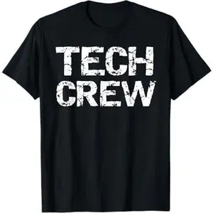Matching Theatre Technical Crew Apparel for Men Tech Crew T-Shirt