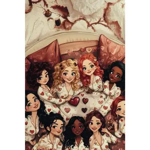 Galentine’s Day Journal: 100 Blank Pages for Notes, Doodles, and Creative Ideas: Galentine BFFs