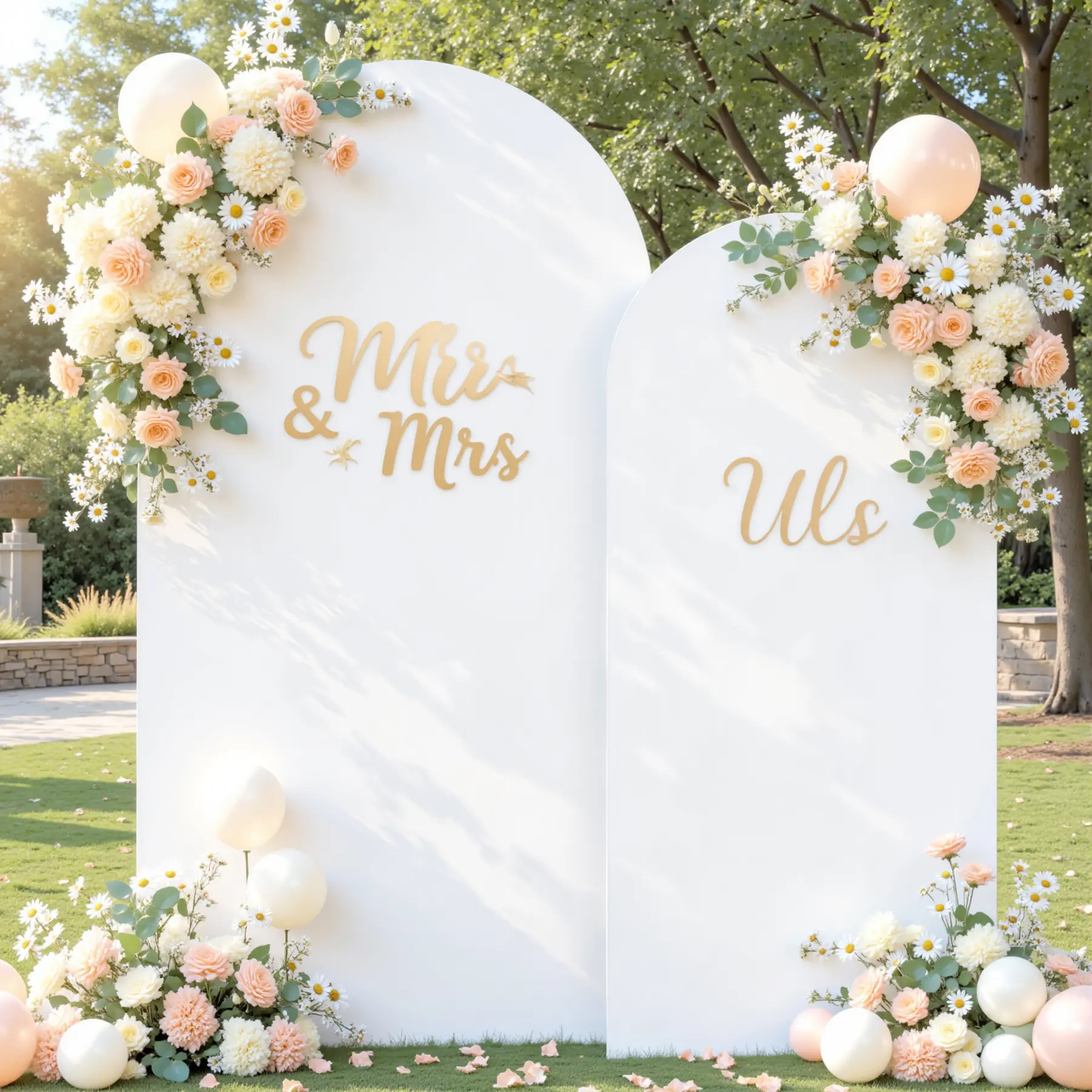 Stretchy Elastane Spandex Arch Covers (Stand Not Included) - 6ft-7.2ft Frame Stretch Backdrop Wraps Set, Easy-Display Party Decoration Supplies for Weddings, First Birthday Events,Summer Sale,Mid Year Sale,Deals For You Day summerwins,Father's Day Gift