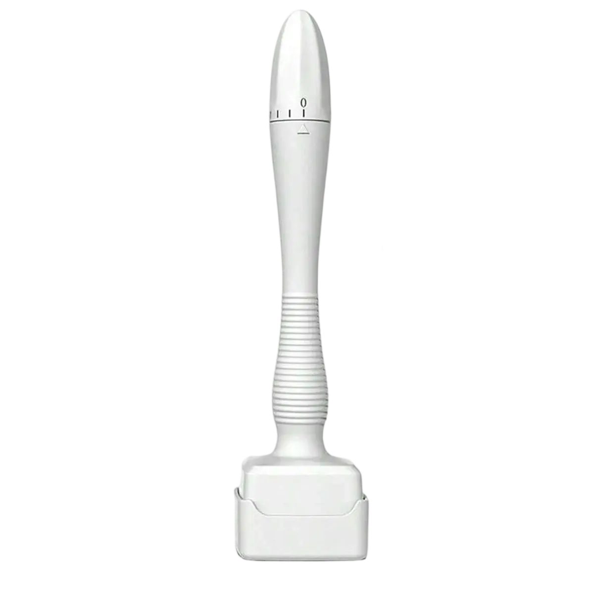 Adjustable Titanium Derma Stamp - Compact Lightweight Gentle Skincare Tool, Single Item Gym & Daily Use, Pouch-Included Professional Alternative to Derma Rollers for Face Collagen Boost