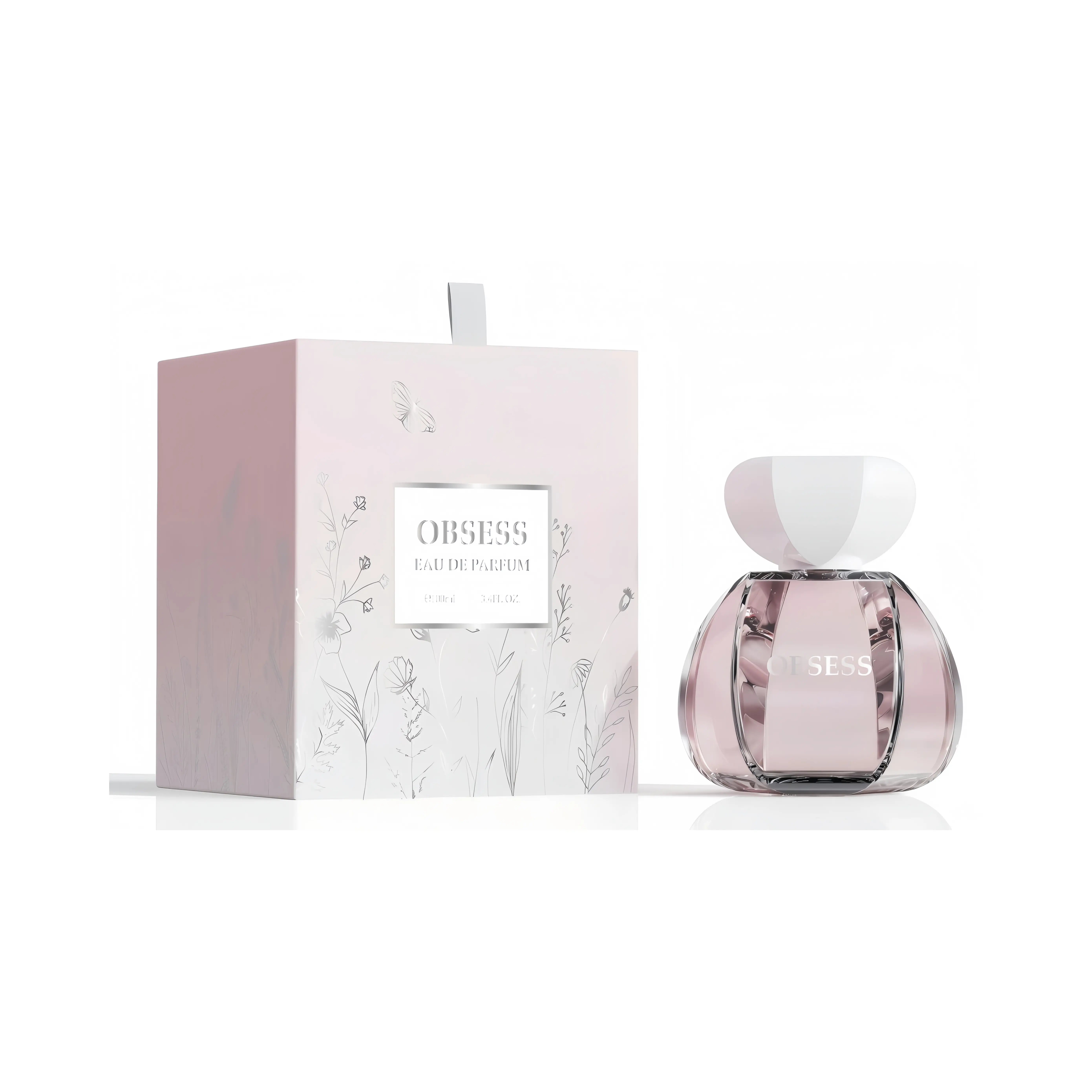 OBSESS Floral & Fruity Gourmet Scent with Raspberry Lemon Jasmine Vanilla Notes Eau de Parfum Perfumes for Women Liquid Fragrance