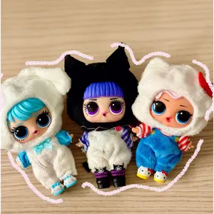 L.C-.L. Surprise Flip-Up Plush Pom-Pom Doll x HK PDQ
