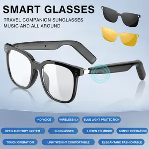 [Valentine'S Day Gifts]2026 Hot New Smart Camera | HD Video Recording + Hands-Free Calls | Music Playback | UV Protection | All-in-One Gadget for Travel, Outdoor, Business & Study | Lightweight & Stylish | Multifunctional Smart Glasses