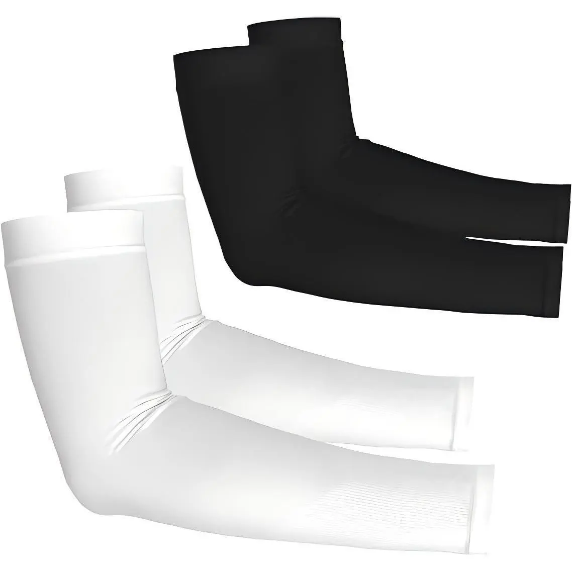 Cooling Compression Protective Arm Sleeves 2-Pair Sun Protection Sleeves for Men and Youth Tattoo Cover-Up Ideal for Sports and Outdoor Activities Protective Sleeves