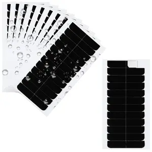 120 count Hair Extension Tape Tabs Double Sided Tape for Hair Extensions Tape in Extension Remover Tape in Tape Replacement Tape in Hair Extensions Human Hair Wig Tape Beauty Tools, Black