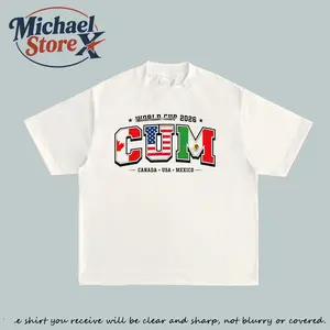 Funny CUM 2026 Canada USA Mexico  Host Country Graphic T-Shirt, Soccer Fan Game Day Tee, Gift for HimandHer, Vibes