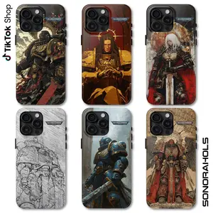 40K Warhammer 40000 Phone Case, Warhammer Space Marine loyalist legions Phone Cover, Space Marine Corps Military 17 Air Pro Max
