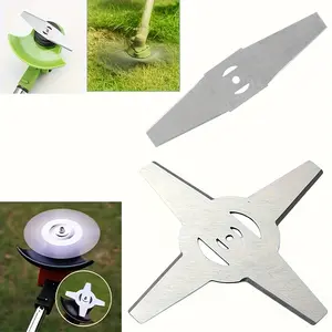 Metal Lawn Mower Blades Set, Easy Installation & Quick Replacement, Enhance Trimming Efficiency, DIY Landscape Accessories
