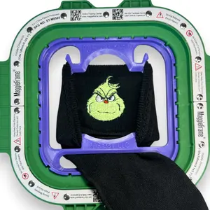 Sock Hoop Embroidery Aid Insert For 5.1" 130X130mm Maggie Frame DIY Holiday Gifts