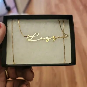 Signature Name Necklace Female