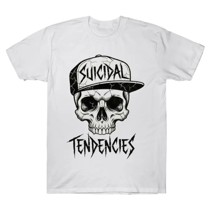 Oversized Suicidal Tendencies Band Vintage T-Shirt Streetwear Holiday Wear y2k cotton fashion Streetwear Lover Gift Top Trending