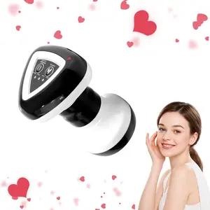 New explosive heating fascia gun mini pocket machine portable meridian heating massager electric equipment mini fascia gun, a must-have item for home sharing