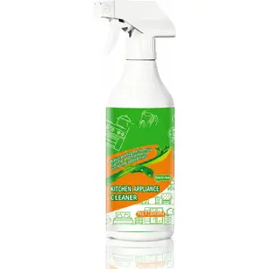 10.56oz Heavy Duty Kitchen Degreaser Foam, Household Appliance Cleaner Spray for Oven, Stove, Range Hood, Cooktop, Grease, Stubborn Stains, Kitchen Counters and Deep Cleaning