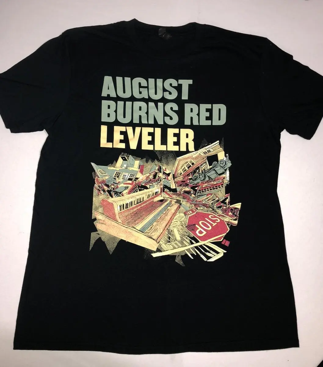 August Burns Red 10th Anniversary Leveler Tour 2021 Lg Tour Shirt