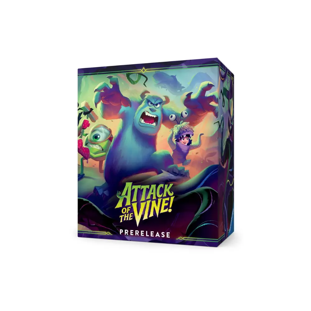 English Lorcana Attack of the Vine! Prerelease kit