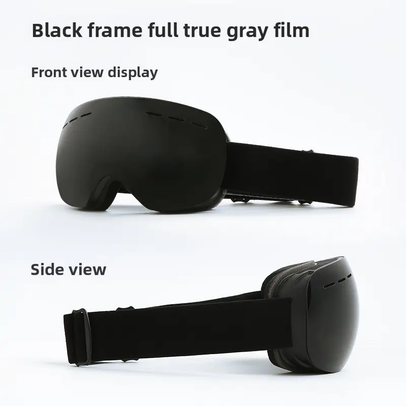 Black frame, grey lens