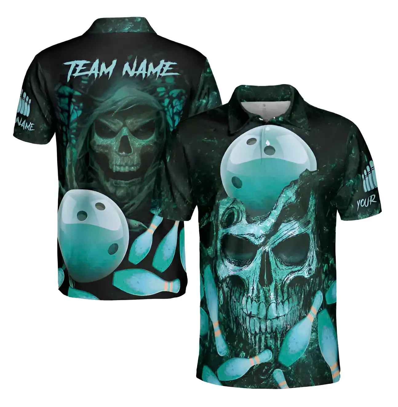 When Bowling Meets Darkness – Polo Shirts For The Fearless Bowlers!