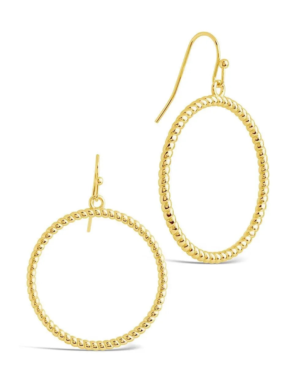 Terina Circle Dangle Earrings