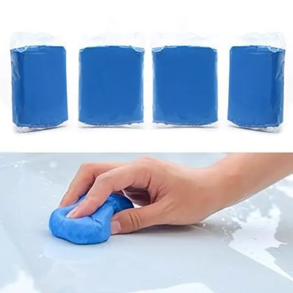4pcs Car Clay Bars Auto Detailing 400g-Clay bar Kits for Car Detailing-Damage Free Cleaning for Cars Clay Detailing