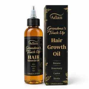 Batana Hair Growth Oil – Rosemary & Castor Oil | Adan Grandma Touch Formula for Strong, Thick Hair