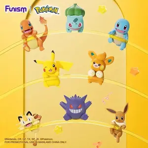 Miniso Pokemon Relax Lying Series Vol.1 Mystery Box Adorable Pocket Monster Statues Trendy Desktop Decor Nice Holiday Gifts For All Ages Collectors