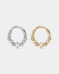 Star CZ Galaxy Segment Septum Ring