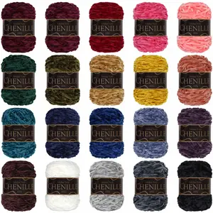 Chenille Yarn: Cake Packs