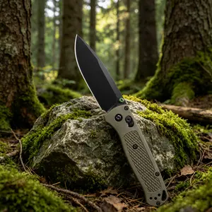 535Tactical Folding Knife EDC Pocket Knife for Everyday Carry, Outdoor Camping Survival Utility Knife, Sharp Multifunction Hunting Knife with Clip, Cool Gifts for Men, Hiking Fishing Gear