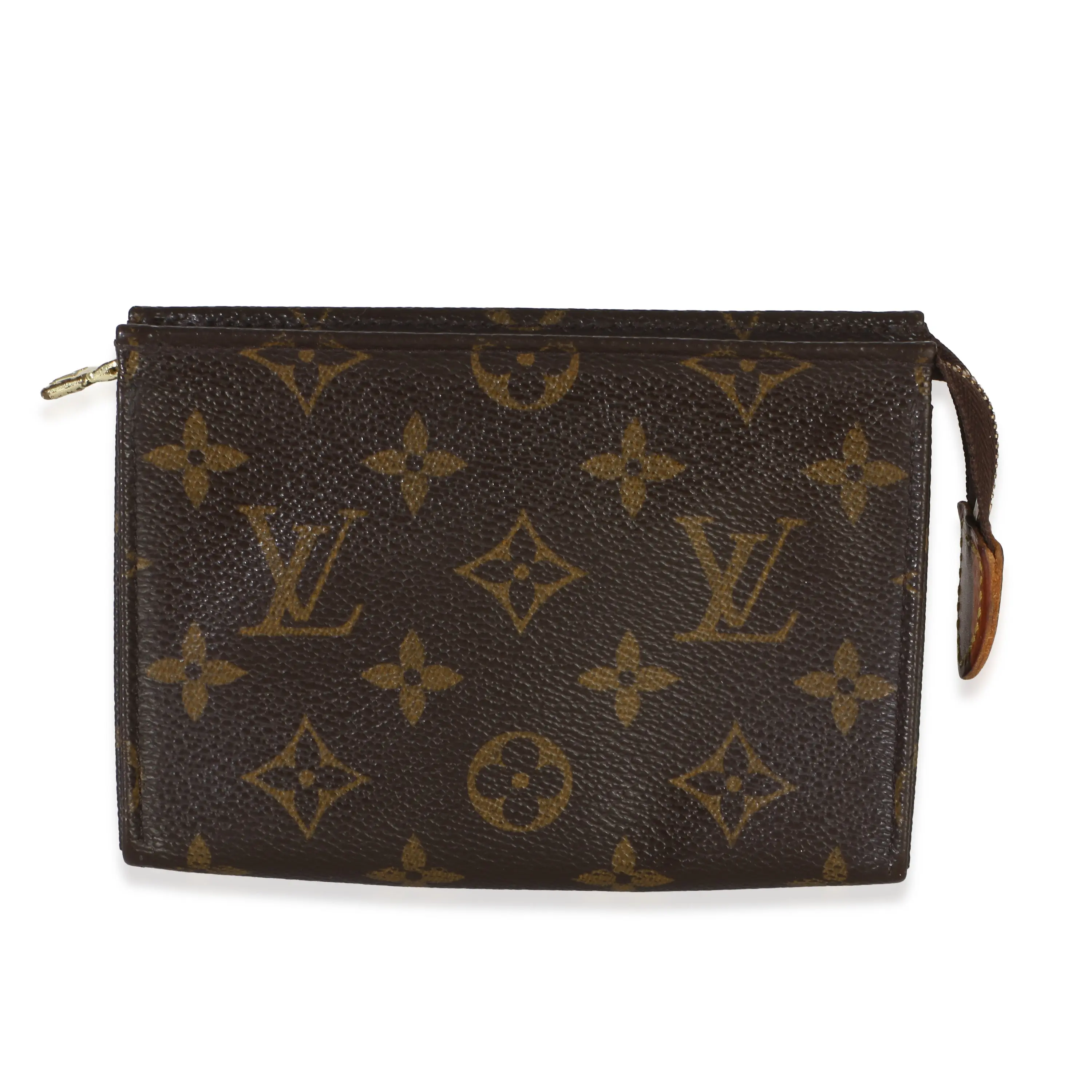 Pre-owned Canvas Toiletry Bags Monogram Toiletry Pouch 15