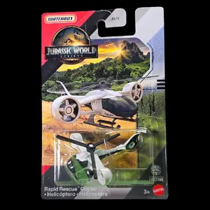 2025 Matchbox Jurassic World Rebirth - Rapid Rescue Copter Model Kit